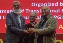 IIT Ropar professor conferred with senior scientist award