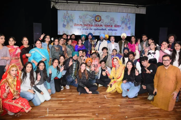 GNDU 'C' Zone Zonal Youth Festival concluded; Jalandhar colleges won overall trophies in 'A' and 'B' divisions