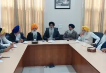 Burning of chairs in Gurdwara:Dharam Prachar Committee of SGPC seeks Akal Takht Jathedar’s guidance