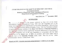 Promotions-three Himachal Pradesh Administrative Service officers promoted as IAS