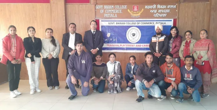 Placement and Career Counseling Cell of Govt. Bikram College of Commerce organized a seminar on Career Guidance