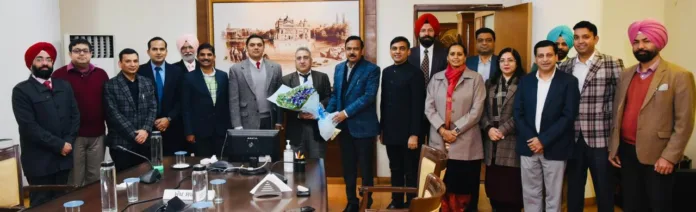 First day first greetings- Punjab IAS officers association greets CS