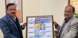PSTCL’s 2023 wall calendar released by CMD A. Venu Prasad