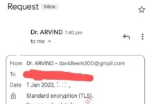 Beware of fraudster-scammer sent mails by using Punjabi University VC fake email address