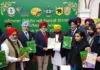 Maiden Military Literature Festival in Patiala -CM Bhagwant Mann releases the brochure of the MLF