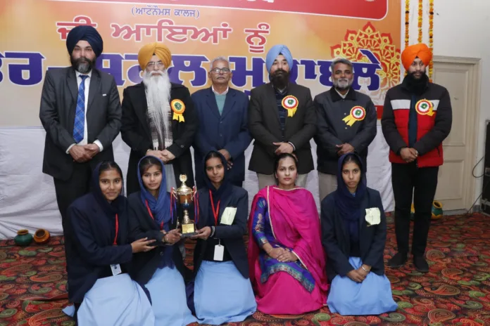 Inter School Competitions Begin at Khalsa College Anandpur Sahib