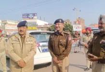 ADGP Law & Order Arpit Shukla inspects checkpoints in Rupnagar under Operation Eagle