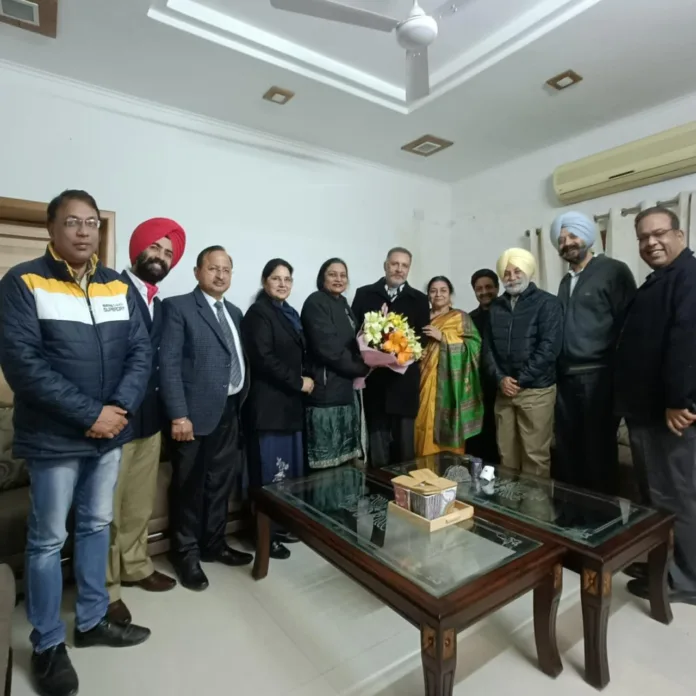 IMA Patiala welcomes Dr Balbir Singh, the new health minister with open arms