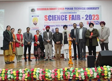 At MRS-PTU “Science Fair-2023 (3rd Expo)” Aero Show and live Models turns star attraction for students 