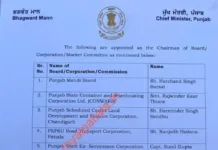 Another round of appointments by Punjab govt; 13 leaders appointed chairman of various departments