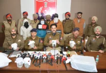 Highly secure Indian currency counterfeit unit busted by Patiala police