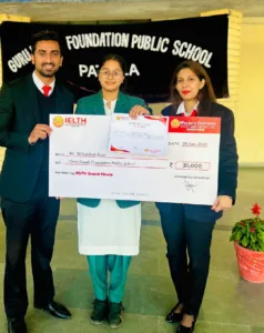 Mehakdeep Kaur of Guru Nanak Foundation Public School brought laurels