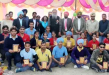 Senior Secondary Model School, Pbi Uni organized its 45th Annual Sports Meet and Academic Prize Distribution function