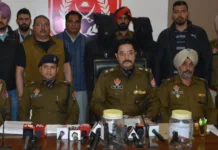 Patiala police’s CIA proves its mettle in solving blind murder case; arresting Kharoud group gang members and recovering arms