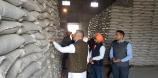 Cabinet Minister conducts surprise checking of food and civil supplies godowns