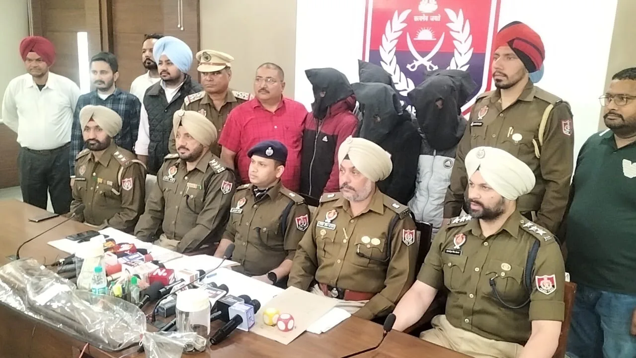 Number 5 significant in solving Nabha looting case; 5 arrested by 5 officers in 5 days and recovered 5 weapons