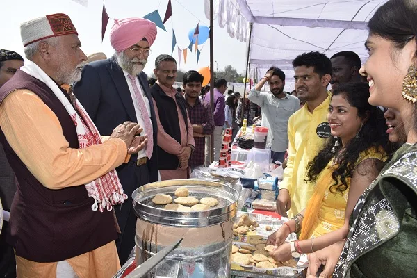 CUPB students exhibited their cookery skills and prepared millet recipes in Food Carnival-Vyanjan Path 2023
