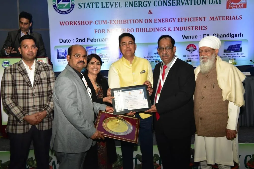 Industry, govt departments awarded state energy conservation awards-Arora