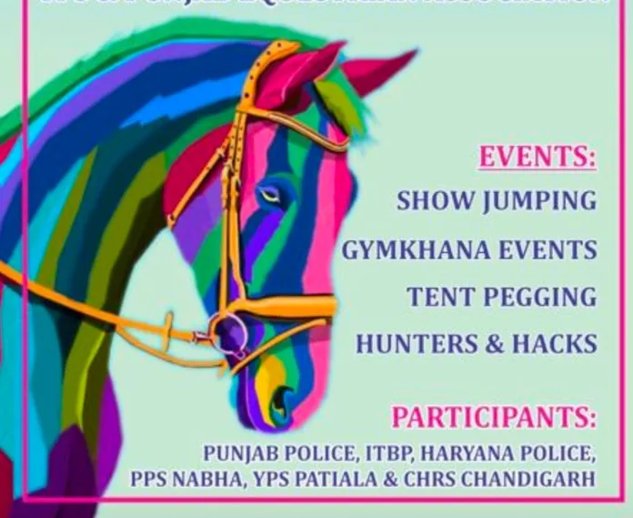 Stage set for Horse Show at Royal City Patiala