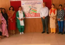 'Meditation and Mental Health' program organized by Divine club of Govt Bikram College