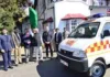 HP Governor flags off Ambulance at Raj Bhavan-photo courtesy-internet