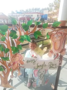 Police DAV Public School Patiala celebrated Jungle Day
