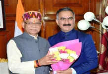 Chief Minister greets Governor on assuming office