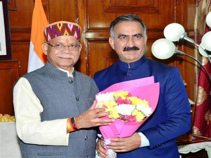 Chief Minister greets Governor on assuming office