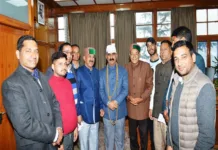 A delegation of Pangi area of District Chamba called on the Chief Minister Thakur Sukhvinder Singh Sukhu