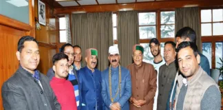 A delegation of Pangi area of District Chamba called on the Chief Minister Thakur Sukhvinder Singh Sukhu
