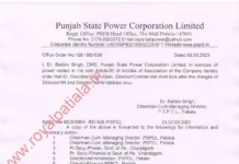 Ad hocisim to continue in PSPCL; newly appointed PSPCL director to hold charge of three directors