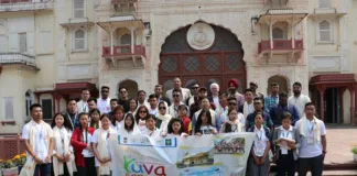 Yuva Sangam Manipur student delegates on exposure visit to Punjab visited the NSNIS, Patiala