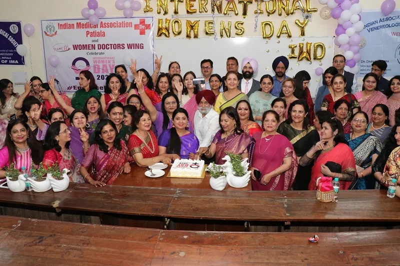 IMA Patiala celebrated International Women’s Day and Holi