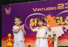 Springles tiny tots shine during Annual Day celebrations "Virtuous 23"