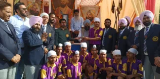 31st Damesh Hawks All India Hockey Festival begins at Rupnagar