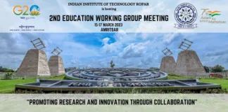IIT Ropar to host G 20 event in Amritsar on ‘Strengthening research and innovation through collaboration’