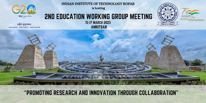 IIT Ropar to host G 20 event in Amritsar on ‘Strengthening research and innovation through collaboration’
