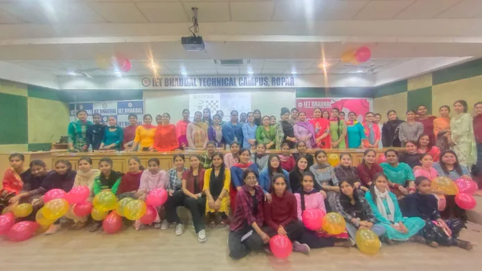 International Women's Day celebrated at IET Bhaddal Technical Campus