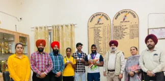 ਸਰਕਾਰੀ ਕਾਲਜ ਰੂਪਨਗਰ ਦੇ ਖਿਡਾਰੀ ਜੁਗਰਾਜ ਸਿੰਘ ਦੀ ਡਰੈਗਨ ਬੋਟ ਵਰਲਡ ਕੱਪ ਲਈ ਚੋਣ