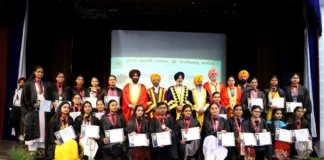 Mata Gujri College holds Annual Convocation of 2019-20 session
