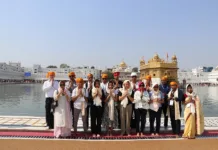 Yuva Sangam Manipur student delegates’ week-long exposure visit to Punjab concludes at the holy city Amritsar