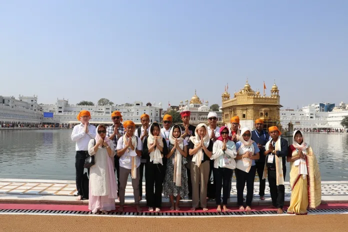 Yuva Sangam Manipur student delegates’ week-long exposure visit to Punjab concludes at the holy city Amritsar