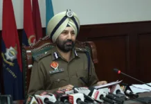 Punjab police hold a press conference on Amritpal’s arrest issue