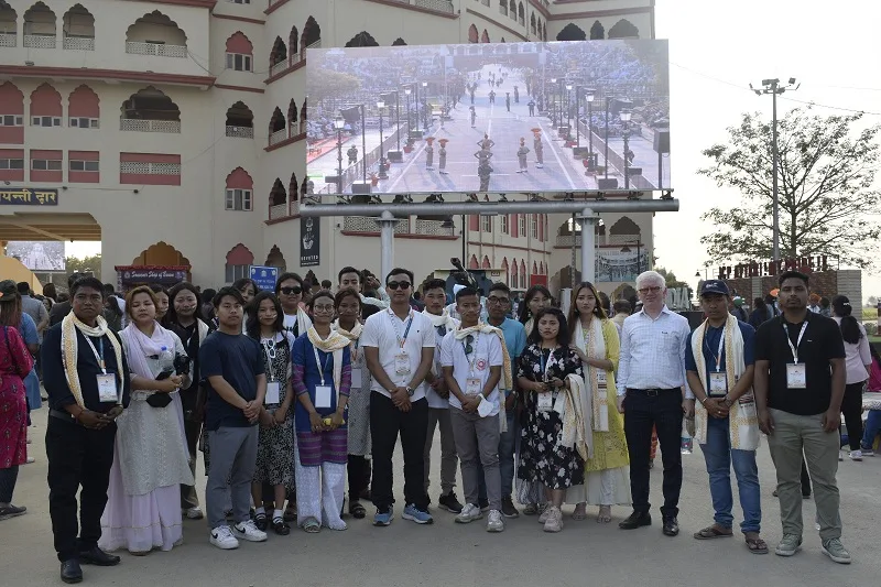 Yuva Sangam Manipur student delegates’ week-long exposure visit to Punjab concludes at the holy city Amritsar