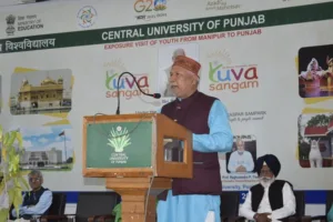 Central University of Punjab welcomes Yuva Sangam delegates from Manipur for an exposure visit to Punjab
