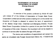 PSPCL gets its regular CMD; govt issues order