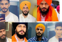 Punjab police seeks public help in tracing Amritpal ; released his pictures in multiple looks