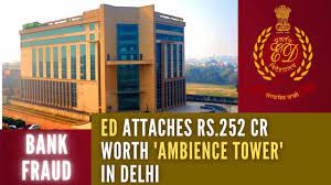 ED attaches Rs 252 crore worth commercial property ‘Ambience Tower’ in bank fraud case-Photo courtesy- PGurus
