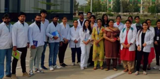 Bela pharmacy college students visit IIT Ropar