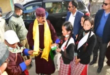 Chief Minister inspects school on request of a girl student; announces Rs. 3 crore for new school building